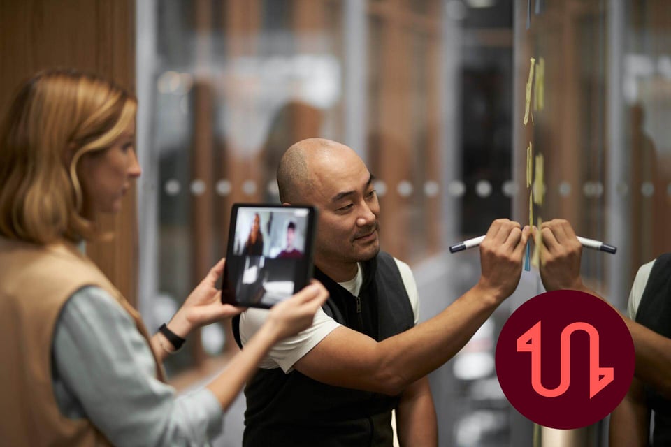 personer vid whiteboard