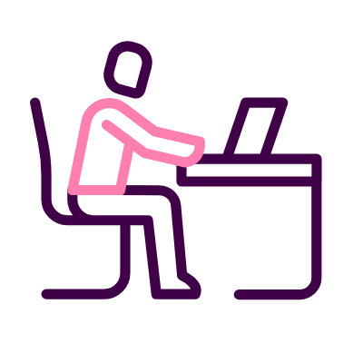 employee working